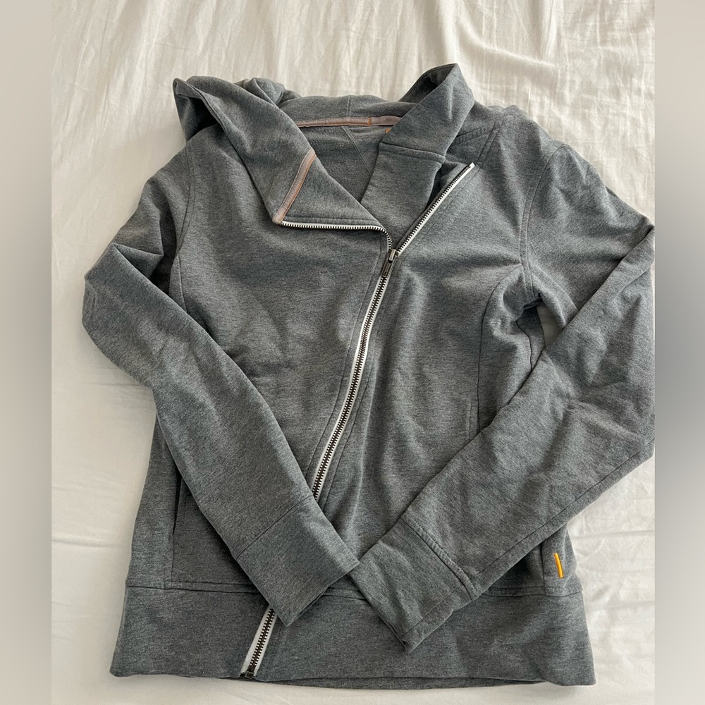 Lucy Grey Zip Up Jacket Size XS